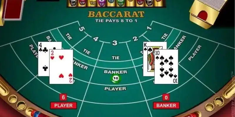 Những trường hợp điển hình khi chơi baccarat 